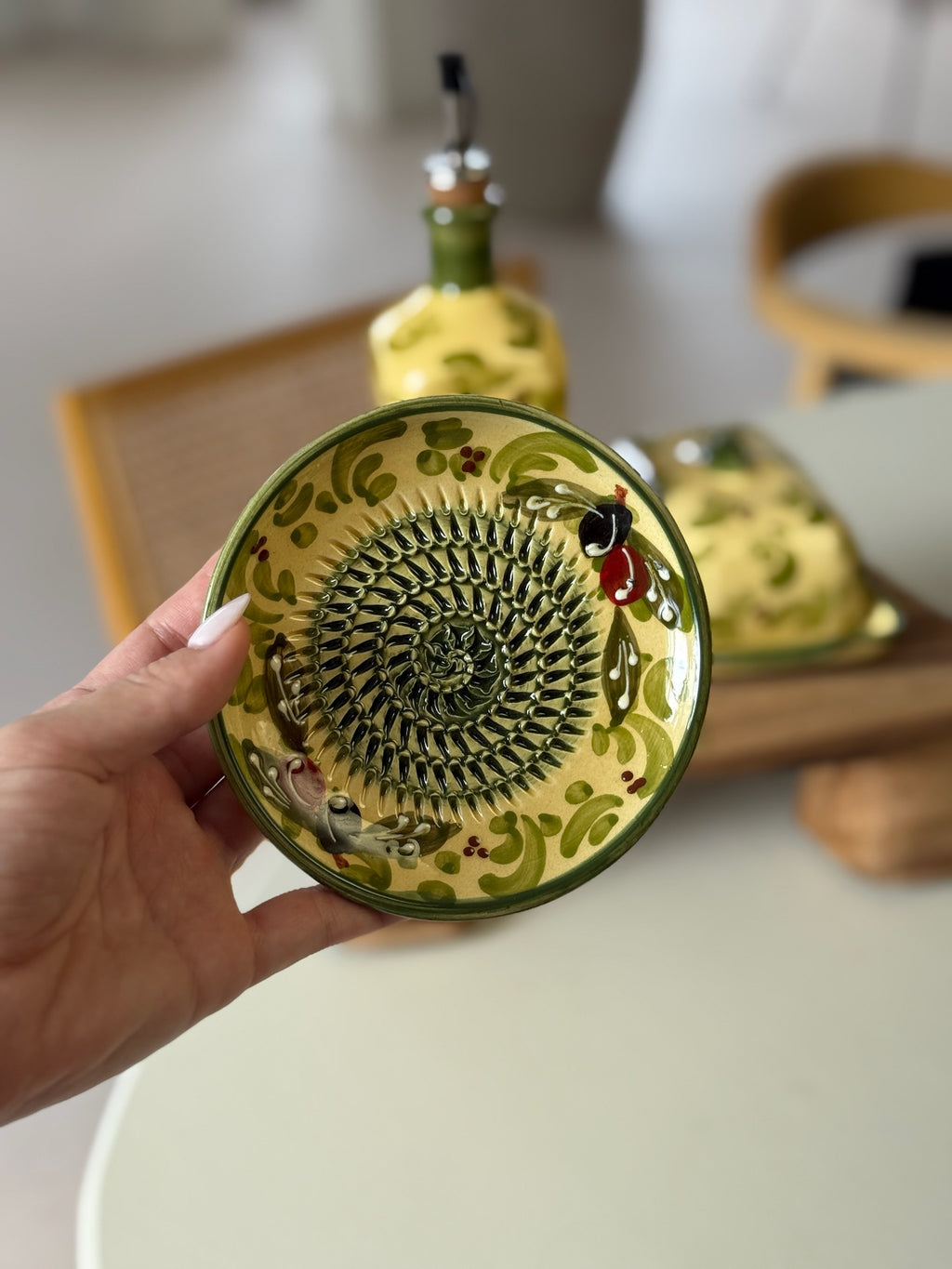 Raspbord | Olijfgroen