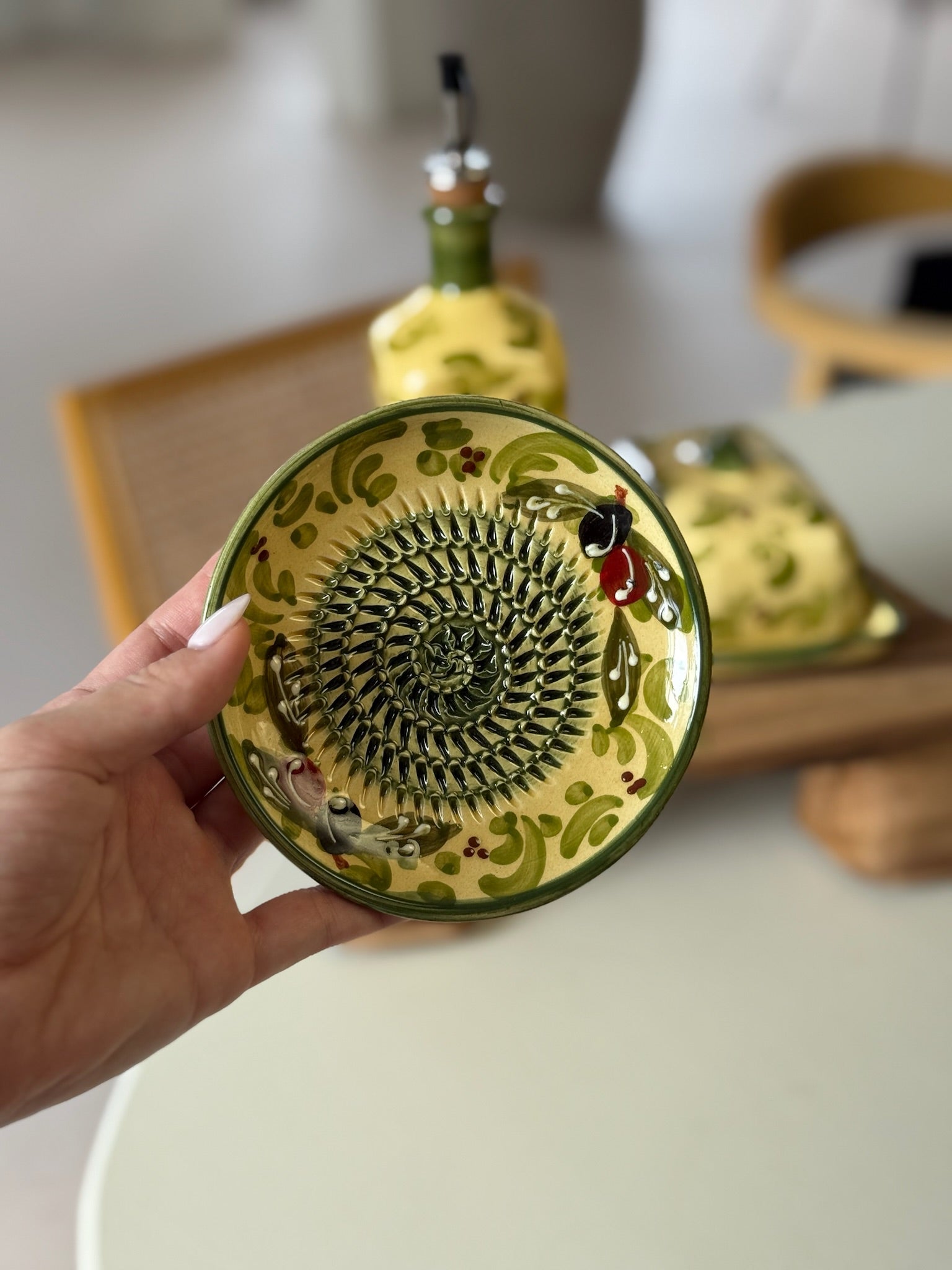 Raspbord | Olijfgroen