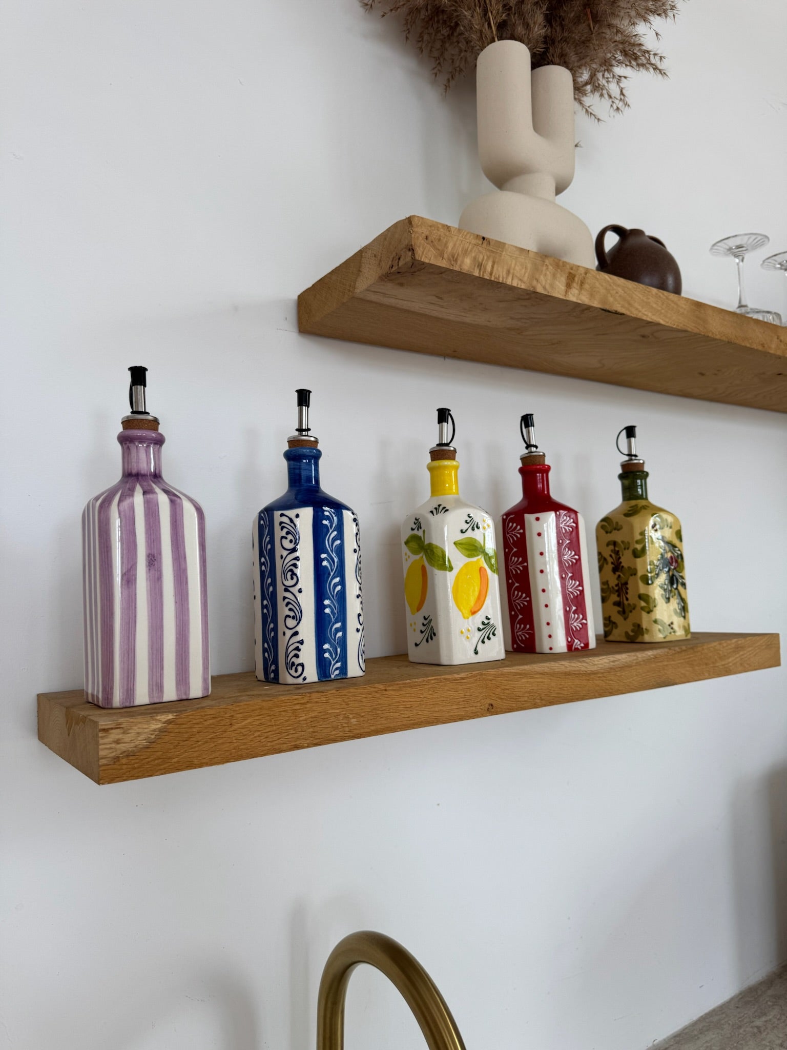 Olijfoliefles | Groen | 600 ml