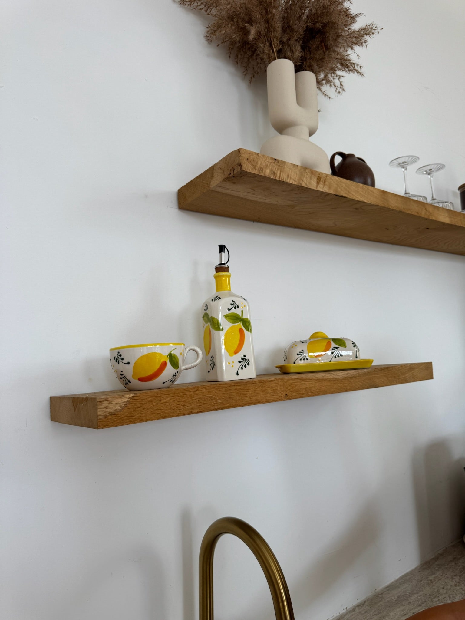 Olijfoliefles | Citroengeel | 600 ml