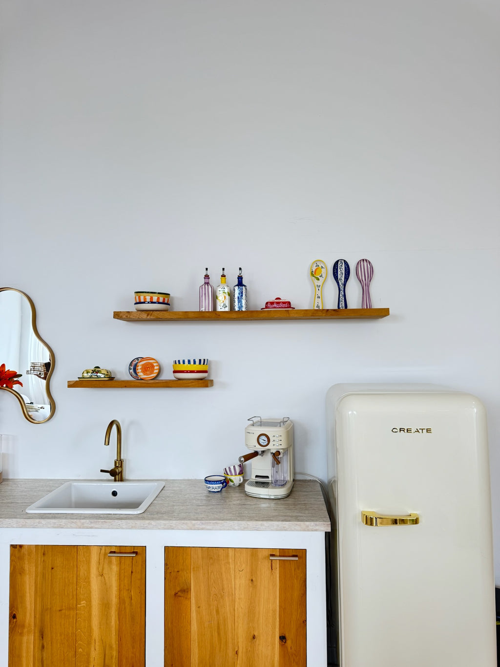 Olijfoliefles | Kobaltblauw