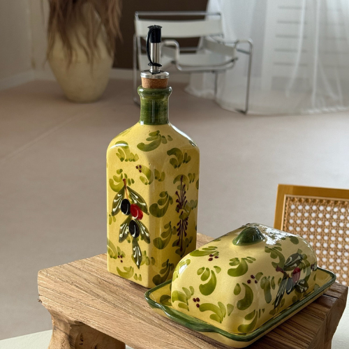 Boterkuip | Olijfgroen