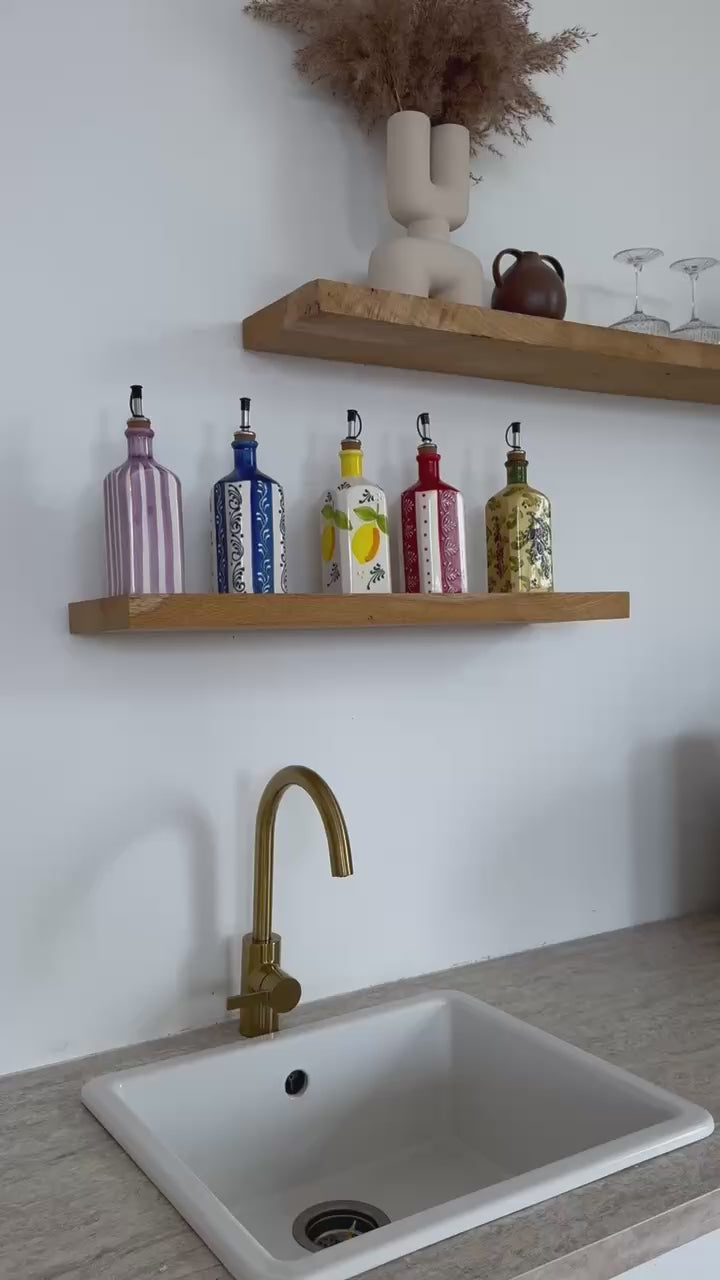 Olijfoliefles | Groen | 600 ml